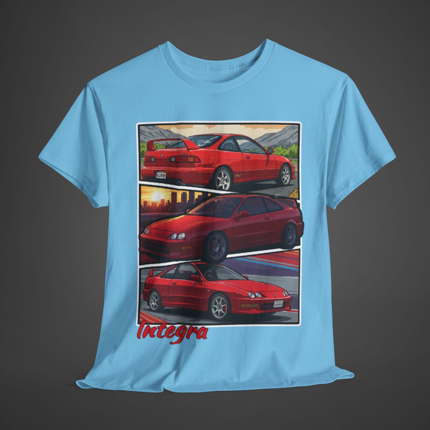 Integra Comic Panel Design - Vintage Streetwear