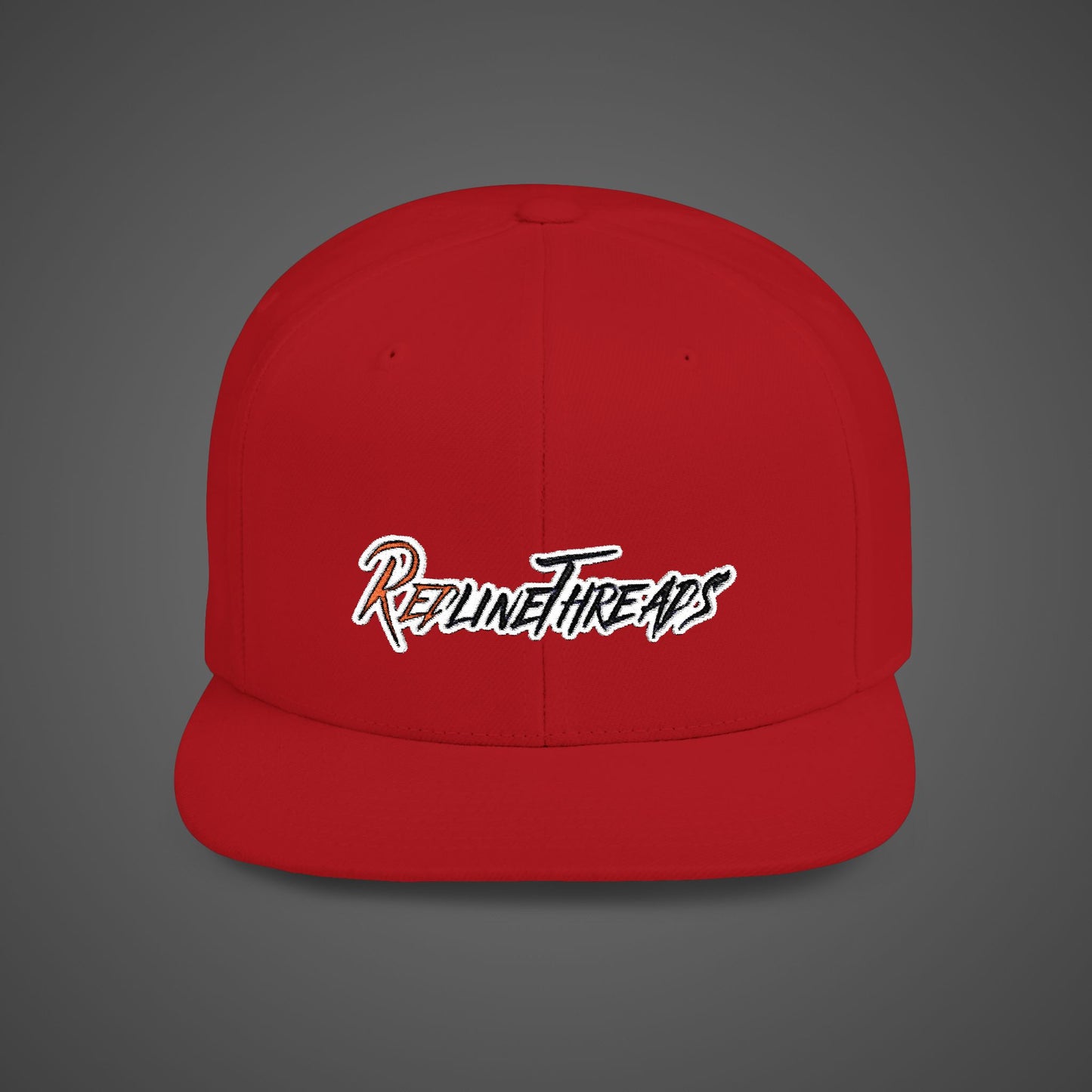 Redline Threads - Flat Bill Snapback Hat