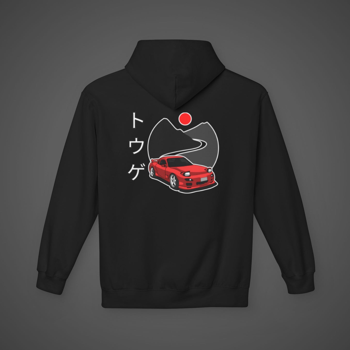 Touge Rx-7 Fleece Hoodie - Streetwear