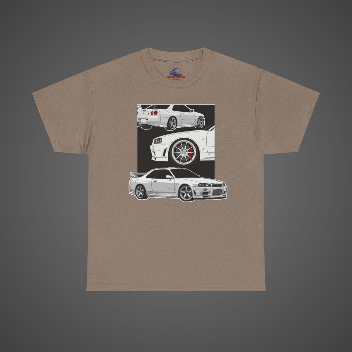 Vintage Trio Skyline R34 Design Tee