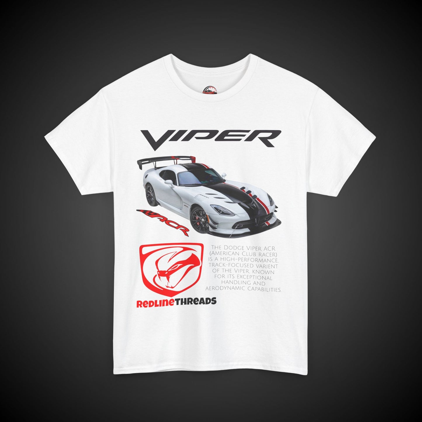 Dodge Viper ACR T-Shirt - Street Icons