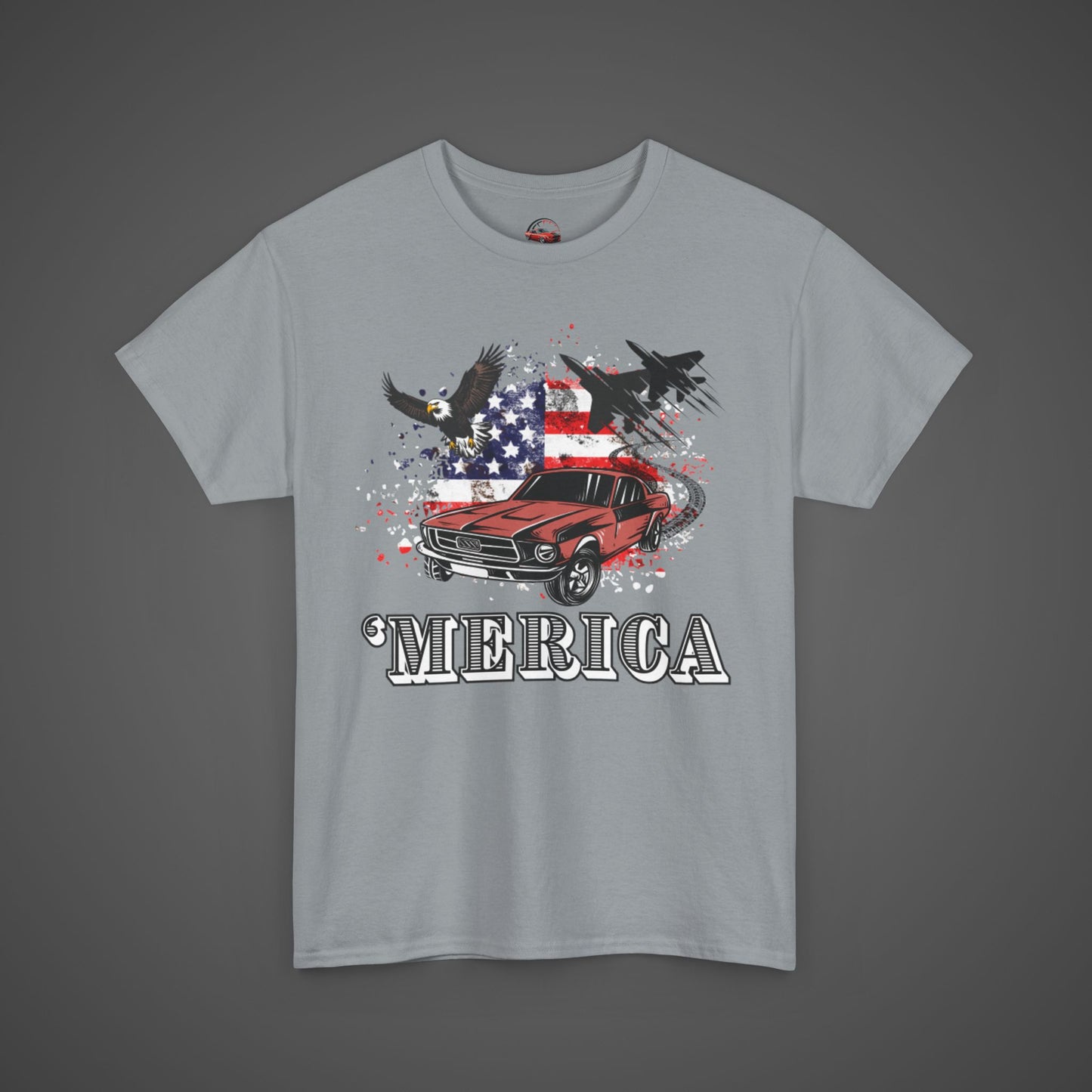 'MERICA - Patriotism Enthusiast Tee