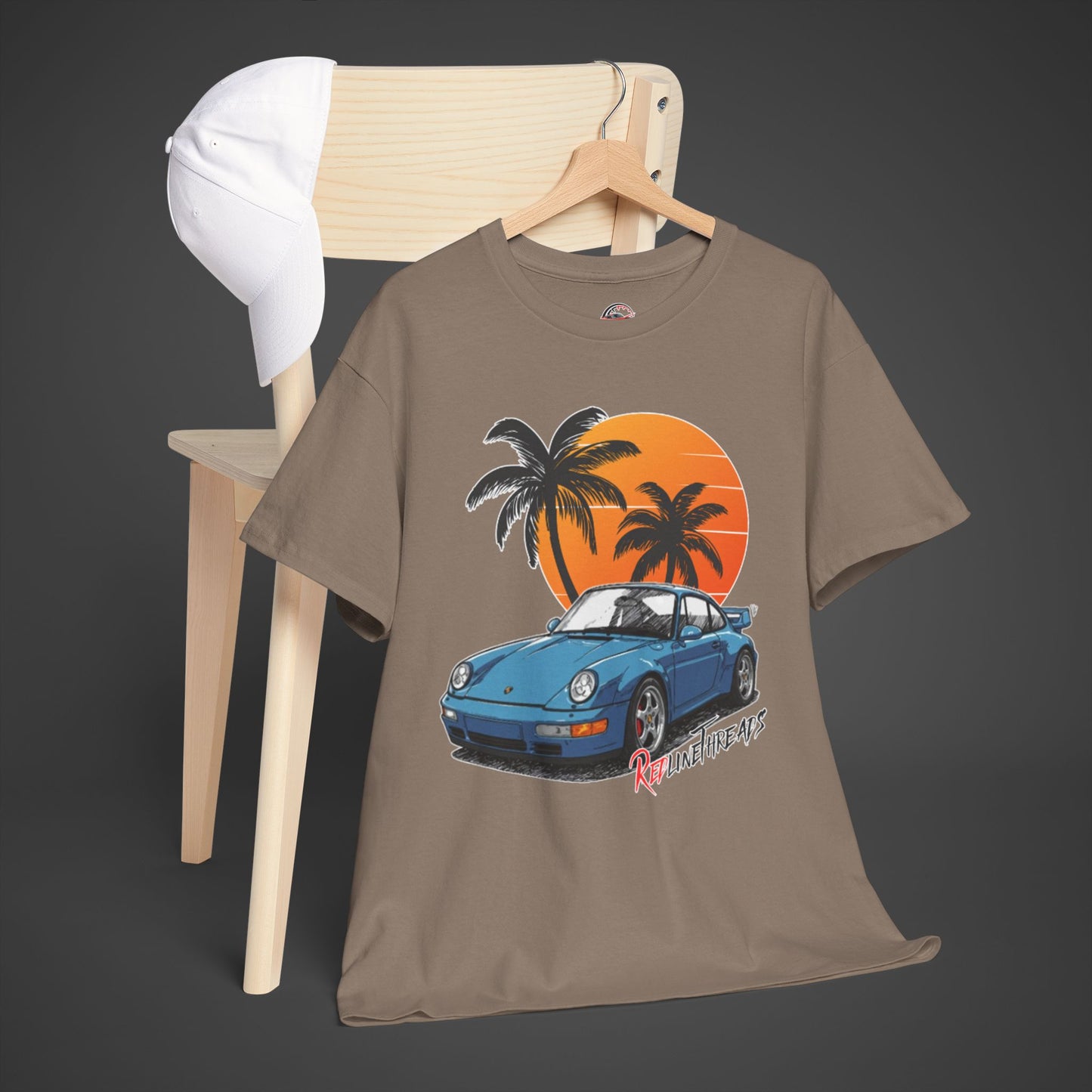 RedlineThreads Porsche Sunset Tee