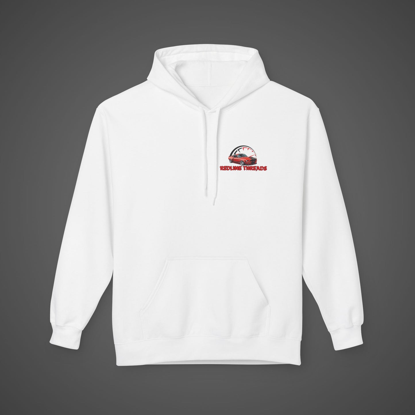 Softstyle Hoodie - 'Lowrider Paradise' with Palm Trees Design