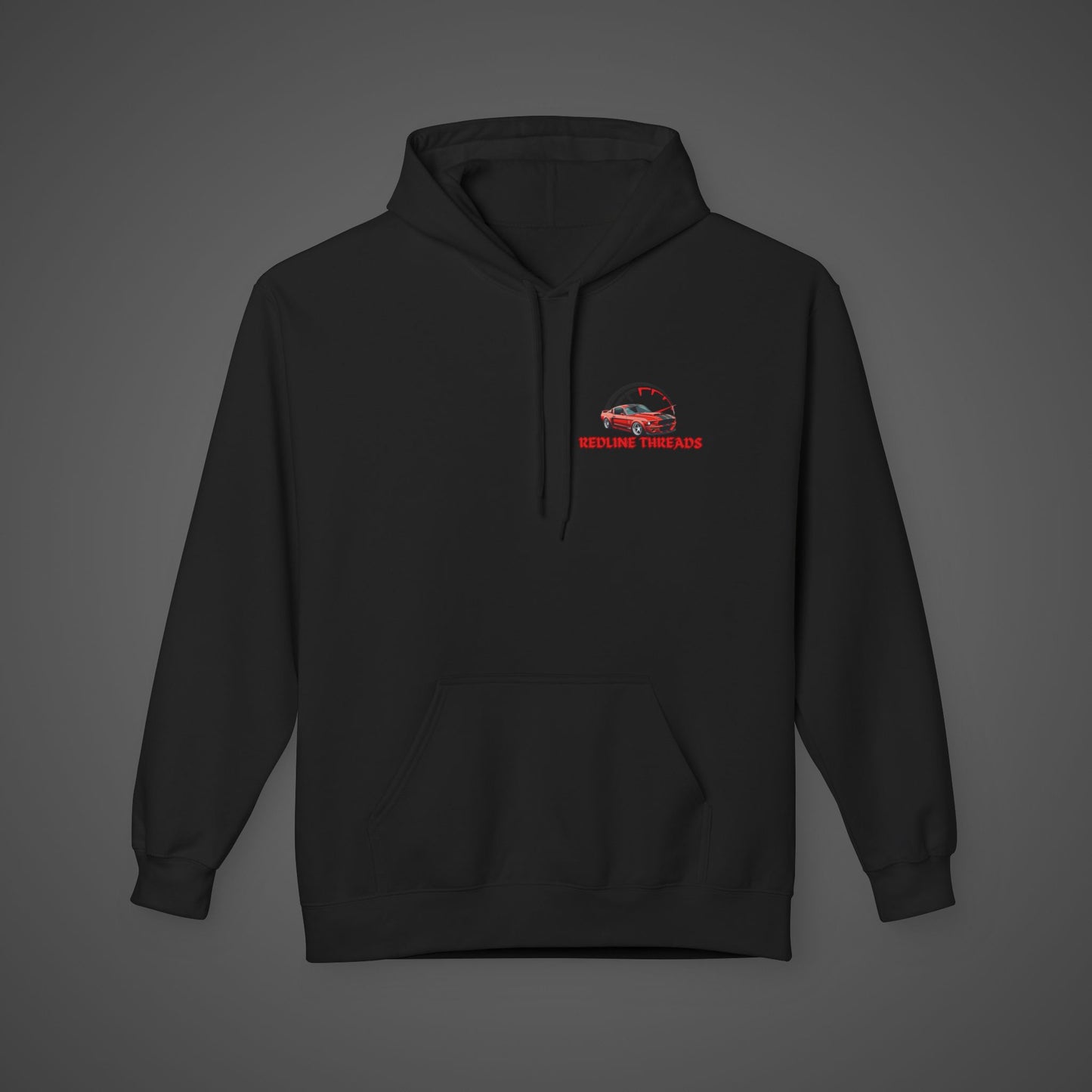 Softstyle Hoodie - 'Lowrider Paradise' with Palm Trees Design