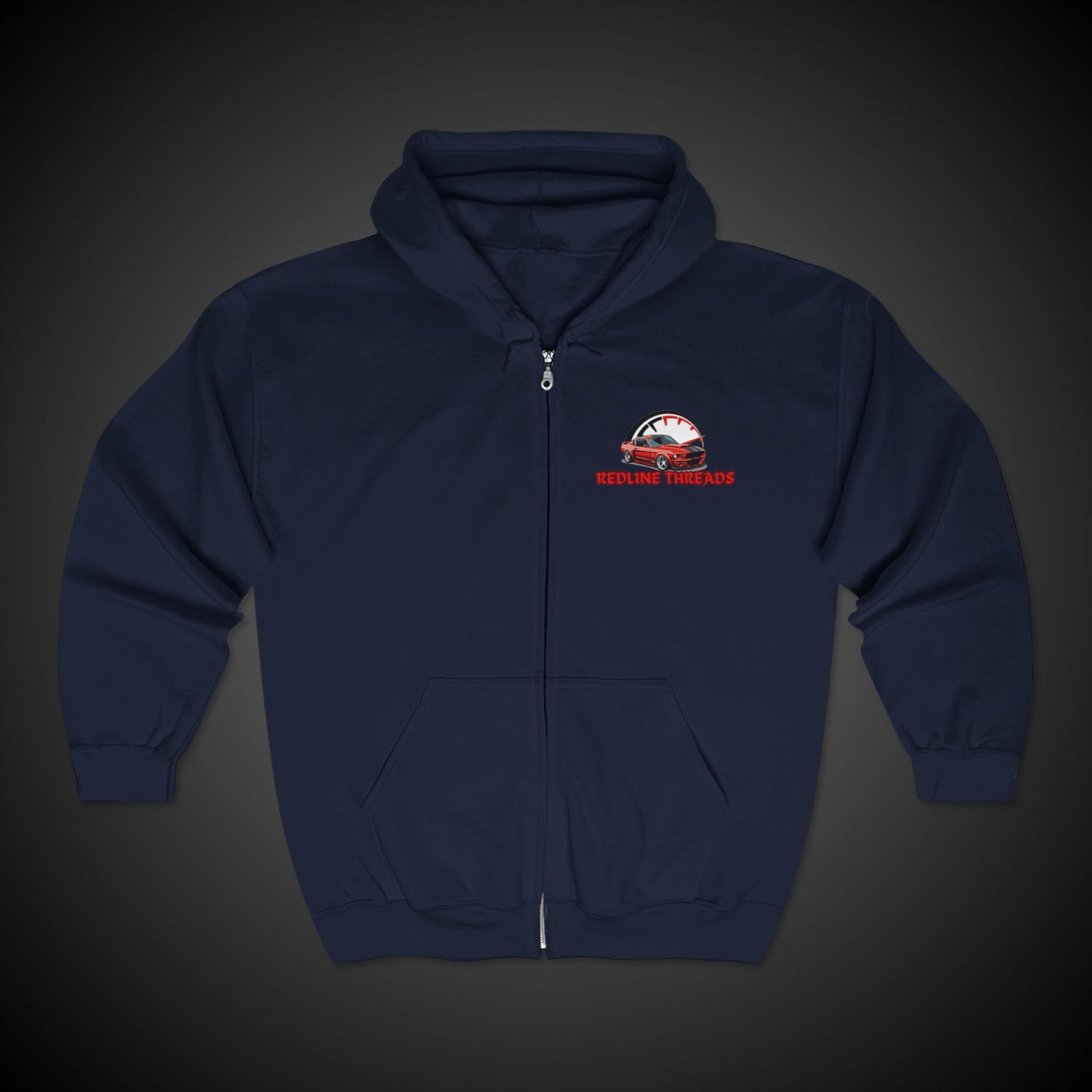 Redline Threads Cross - Zip Hoodie