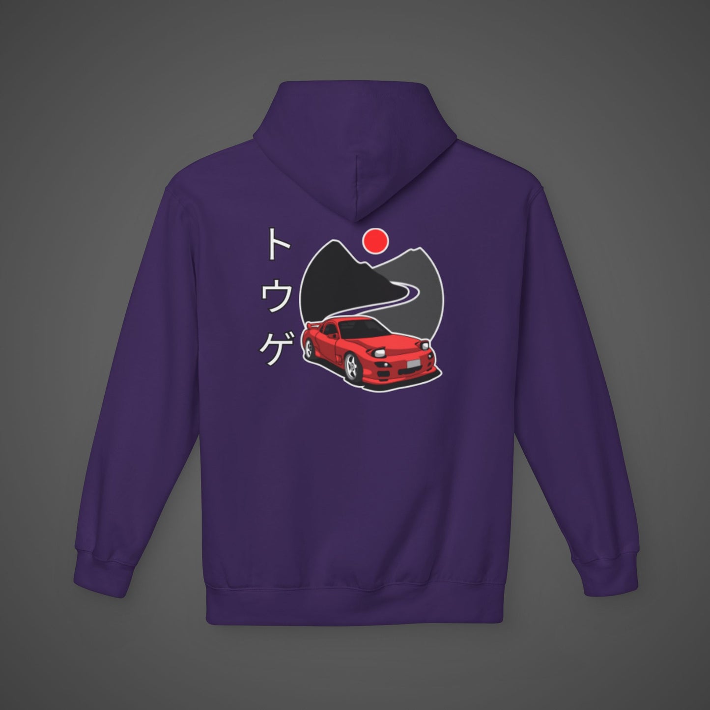 Touge Rx-7 Fleece Hoodie - Streetwear