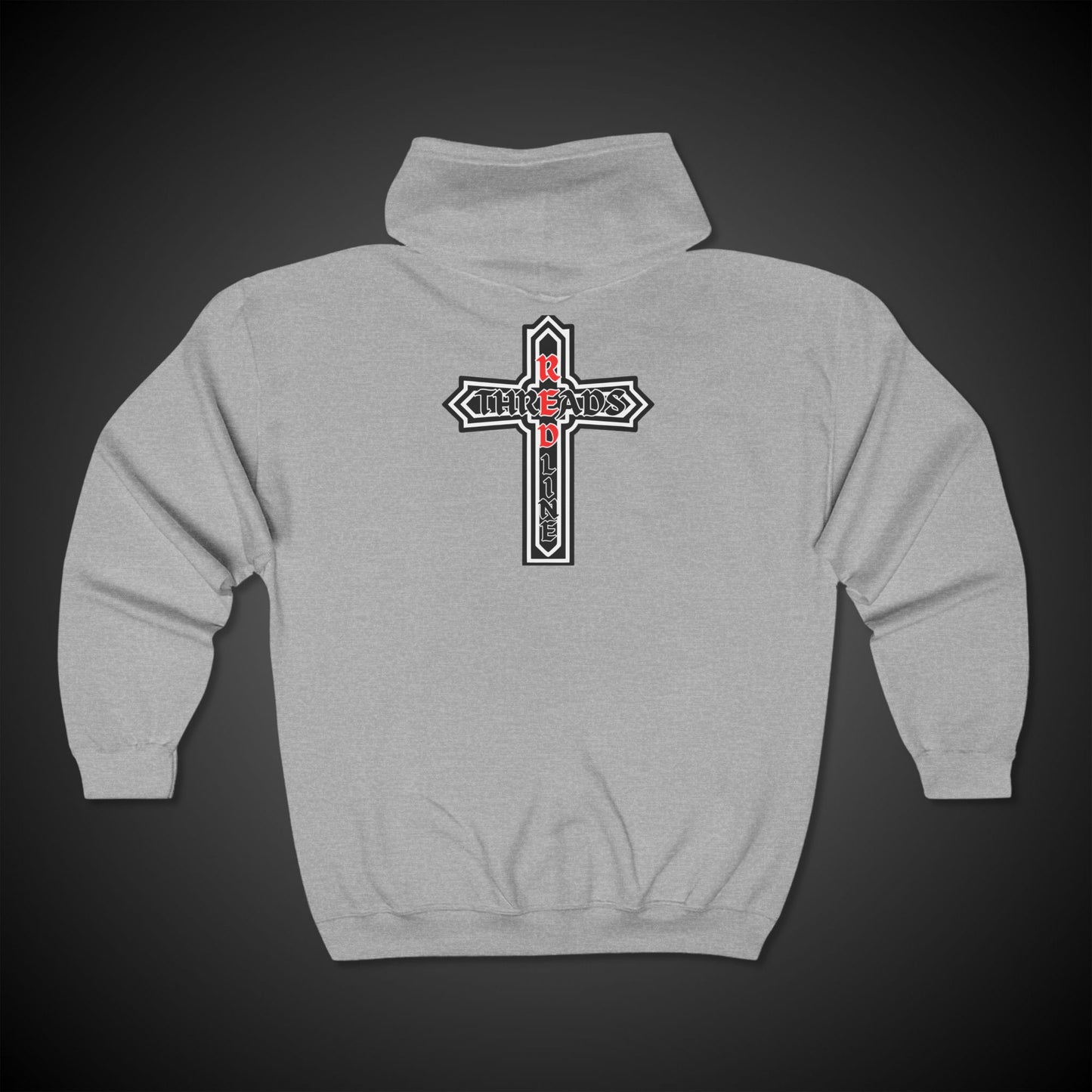 Redline Threads Cross - Zip Hoodie