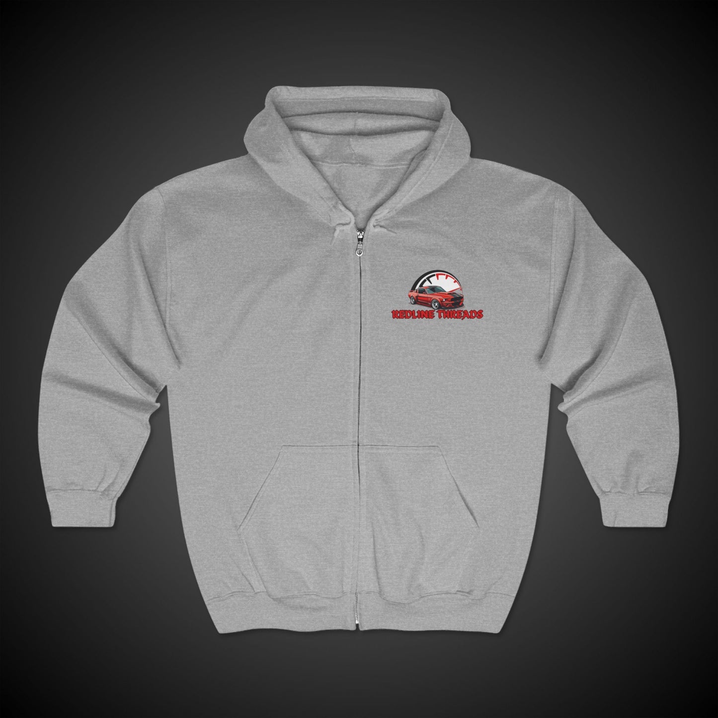 Redline Threads Cross - Zip Hoodie