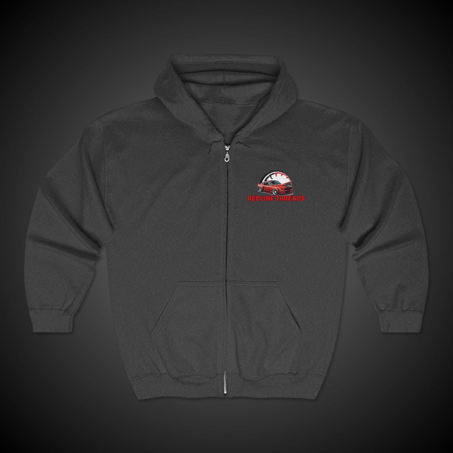 Redline Threads Cross - Zip Hoodie