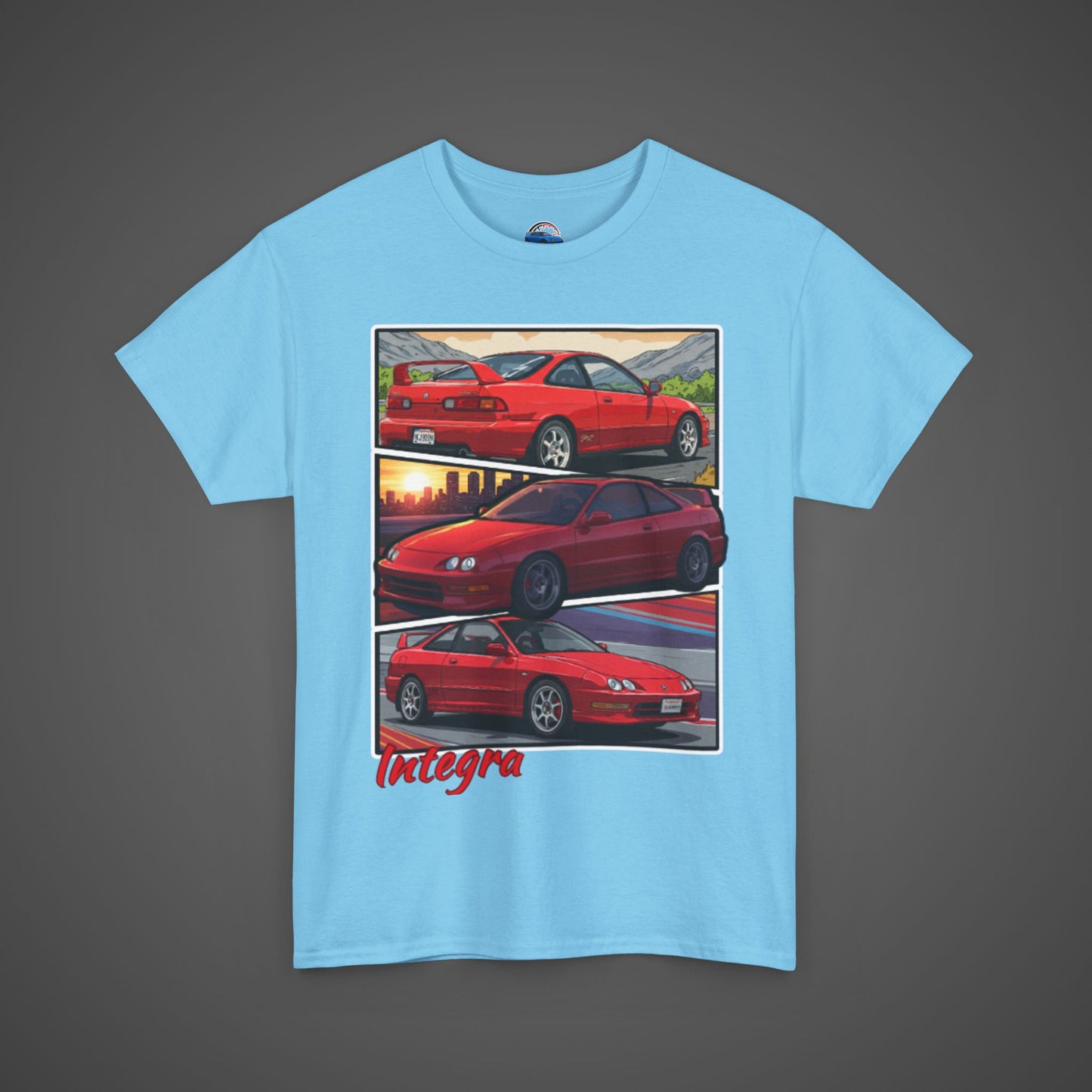 Integra Comic Panel Design - Vintage Streetwear