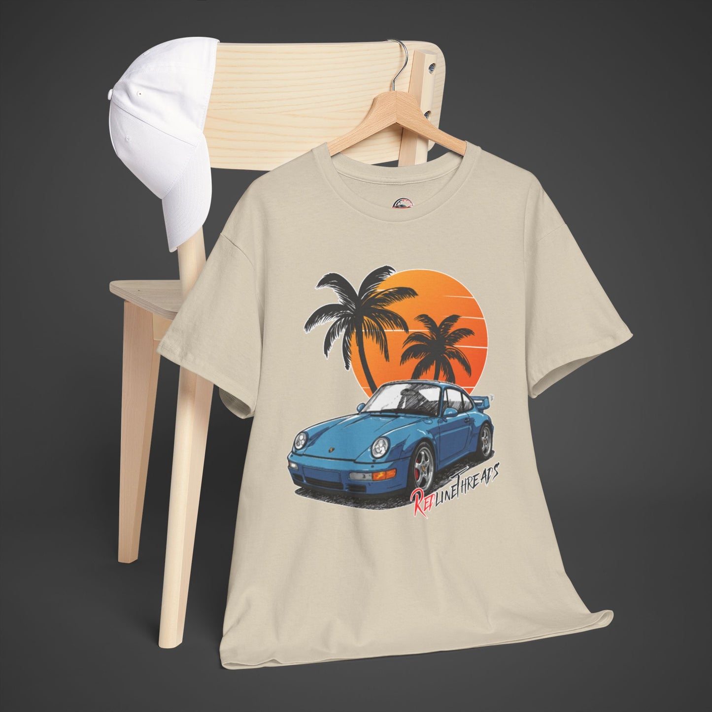 RedlineThreads Porsche Sunset Tee