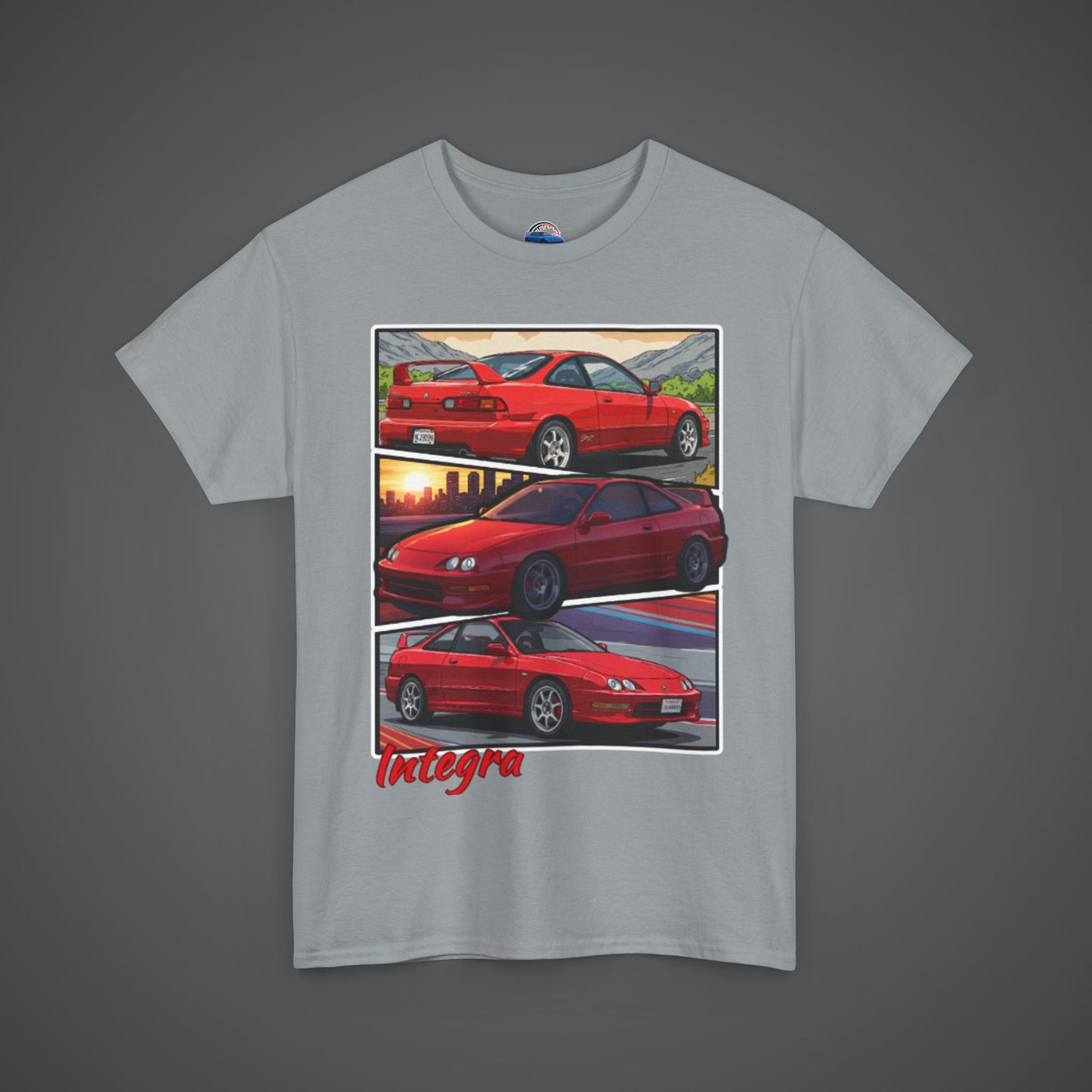 Integra Comic Panel Design - Vintage Streetwear