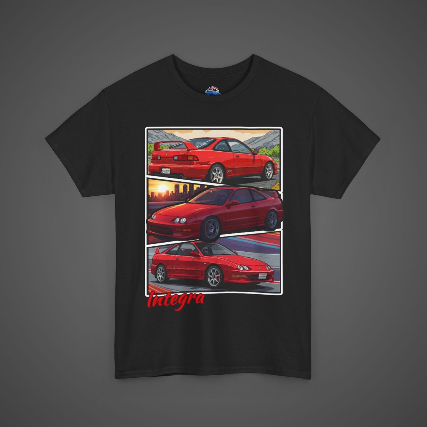 Integra Comic Panel Design - Vintage Streetwear