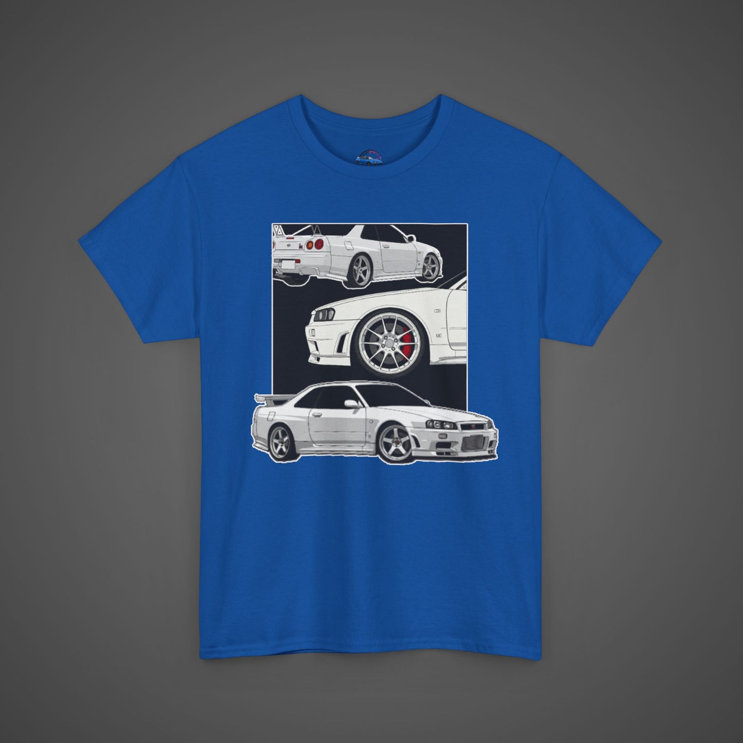 Vintage Trio Skyline R34 Design Tee