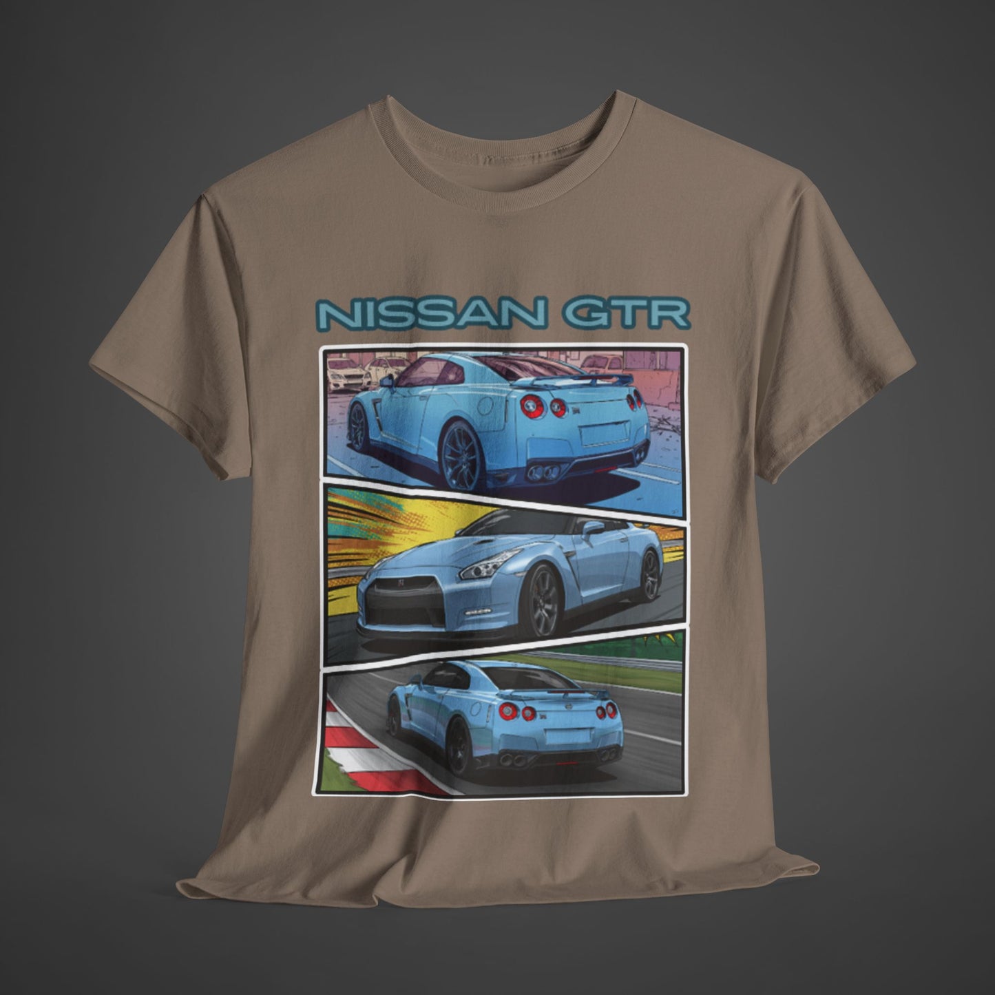 Nissan GTR Comic Tee - Vintage Streetwear