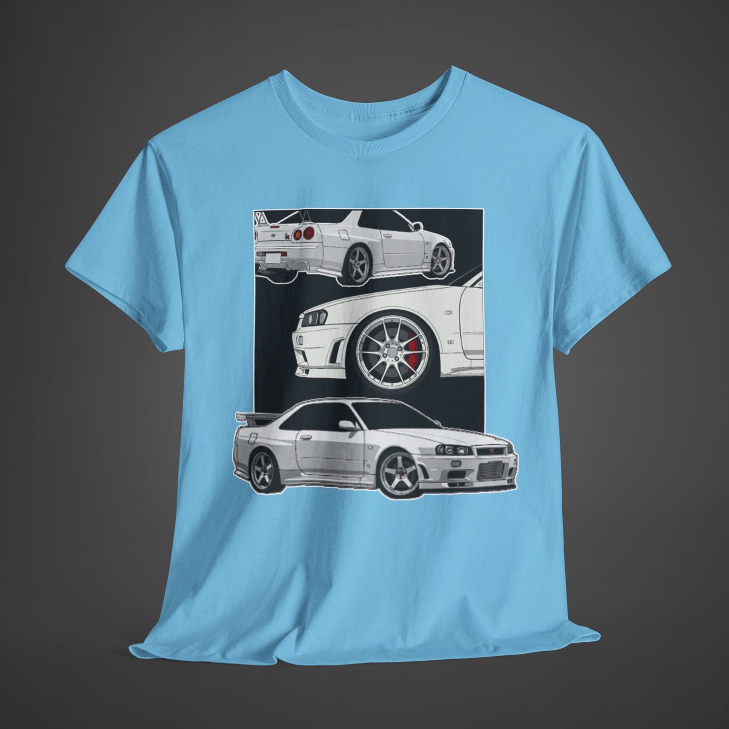 Vintage Trio Skyline R34 Design Tee
