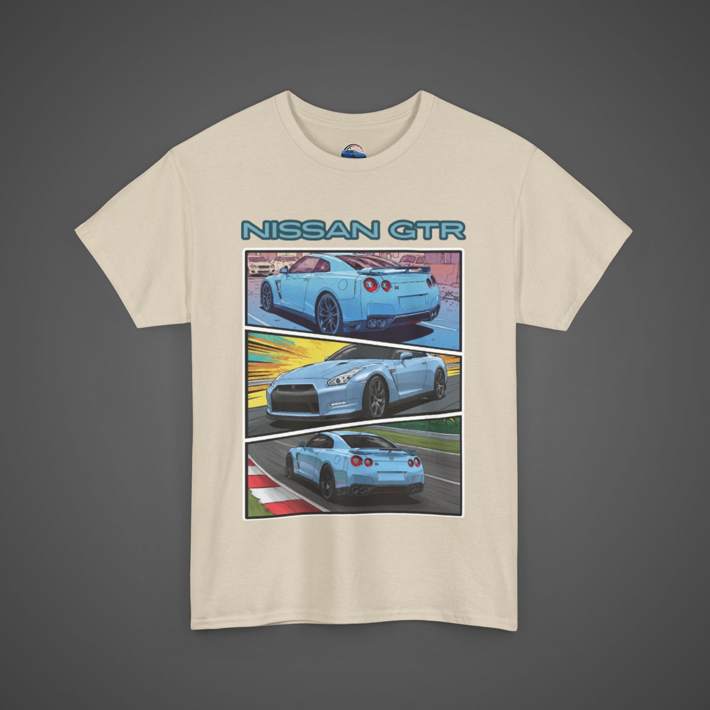 Nissan GTR Comic Tee - Vintage Streetwear