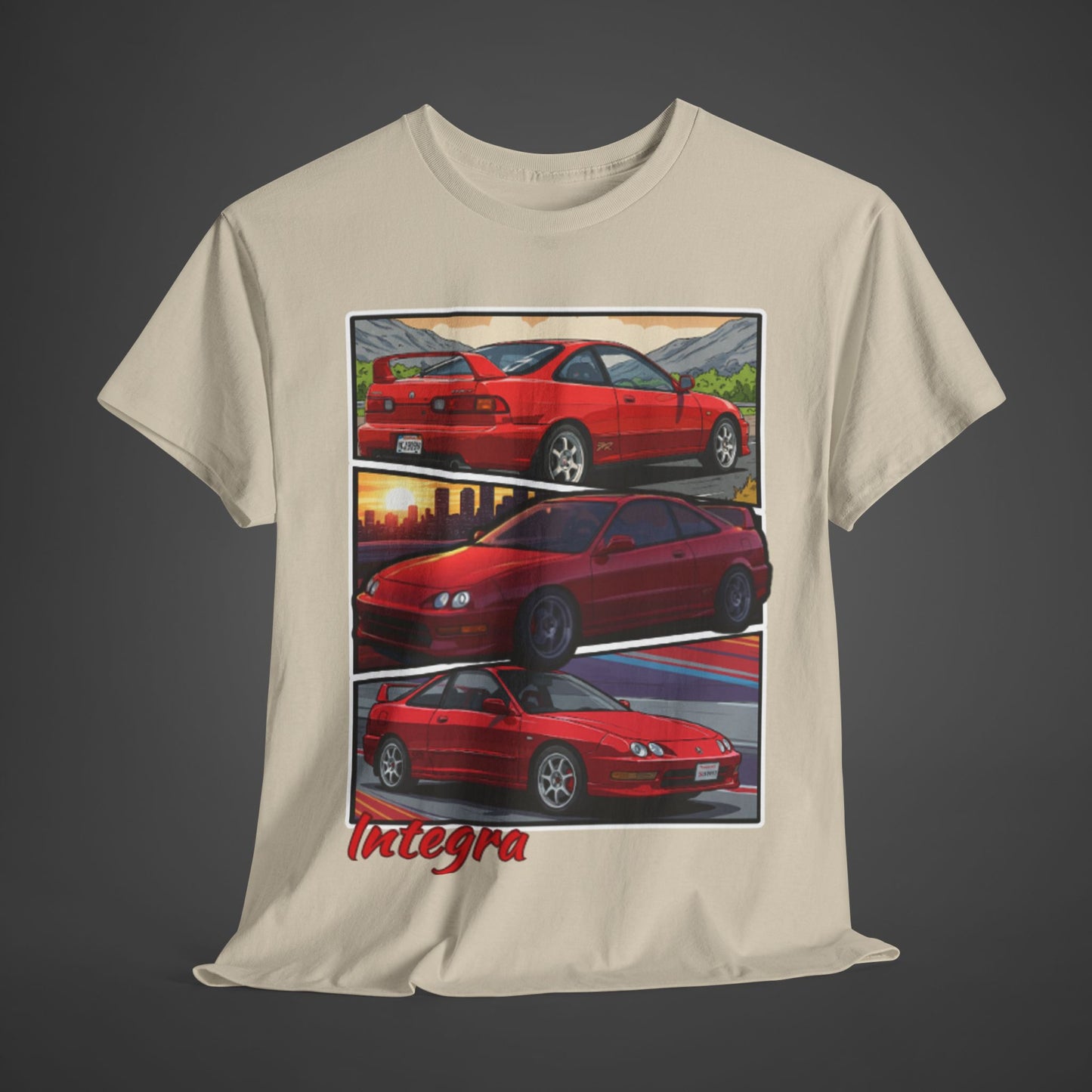 Integra Comic Panel Design - Vintage Streetwear