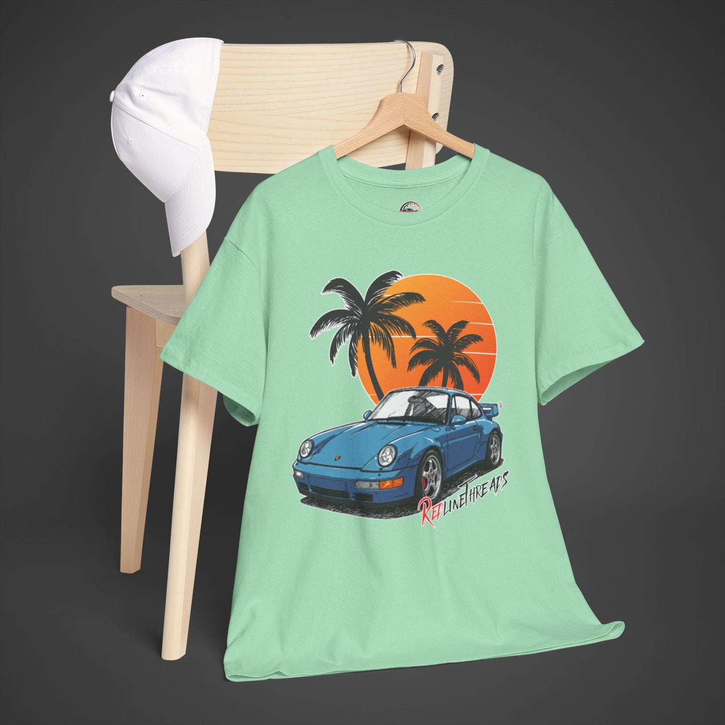 RedlineThreads Porsche Sunset Tee