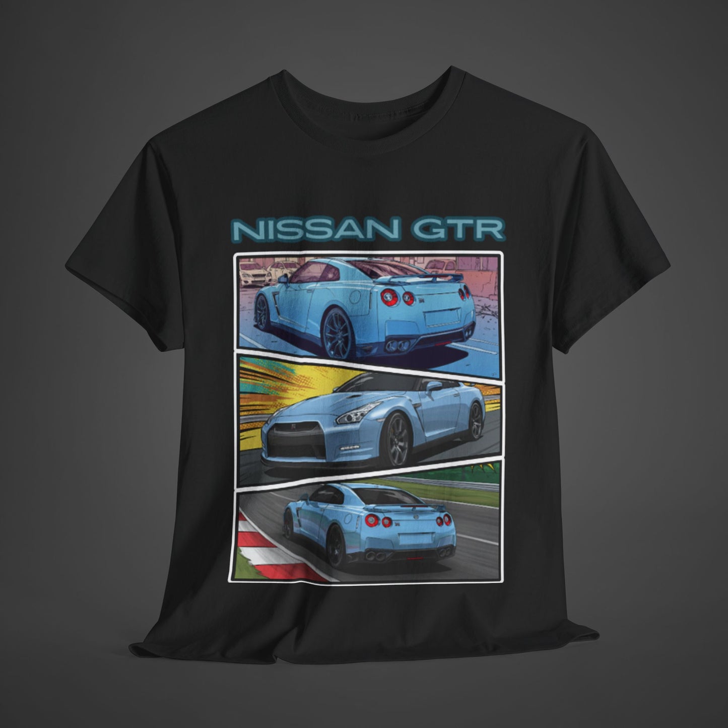 Nissan GTR Comic Tee - Vintage Streetwear