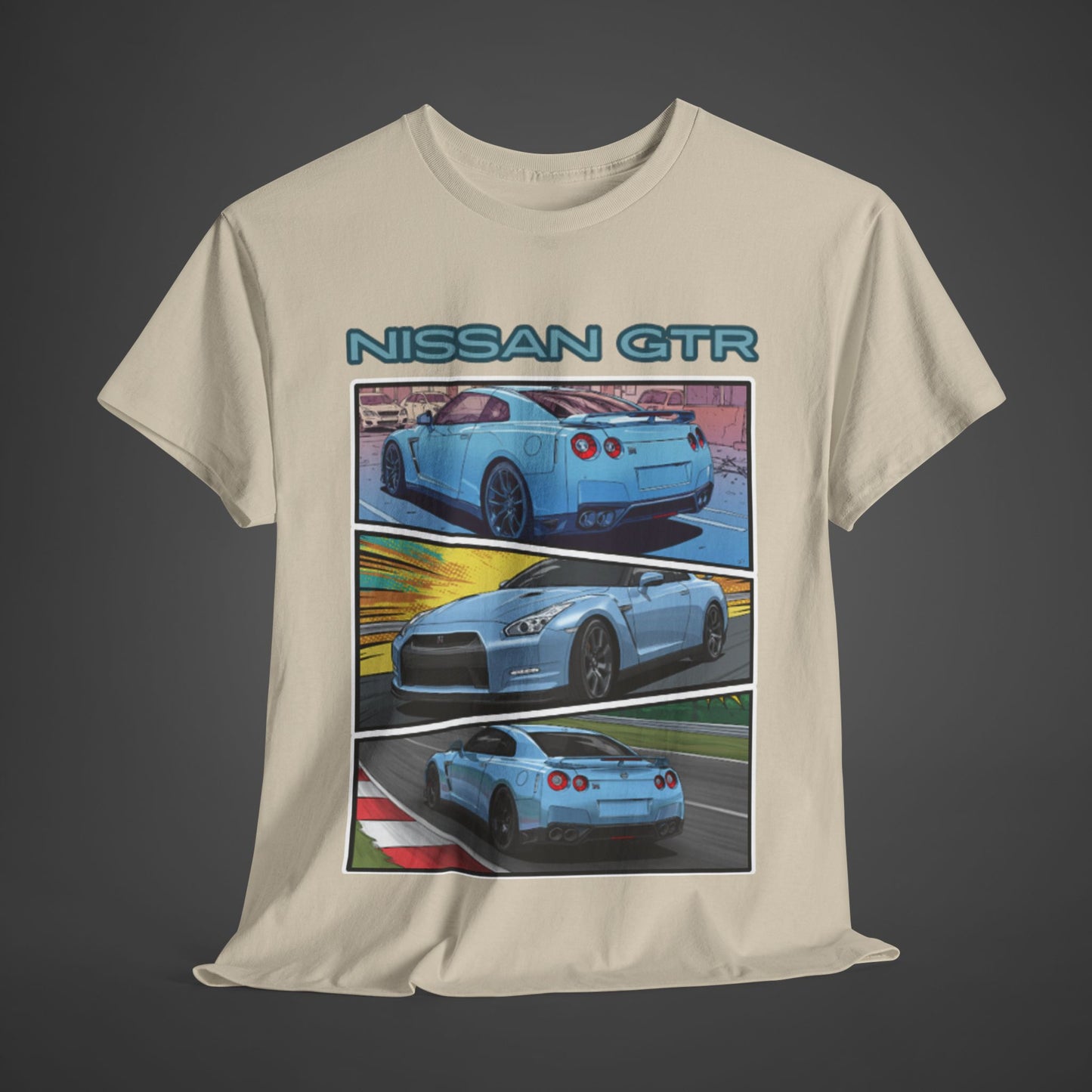 Nissan GTR Comic Tee - Vintage Streetwear