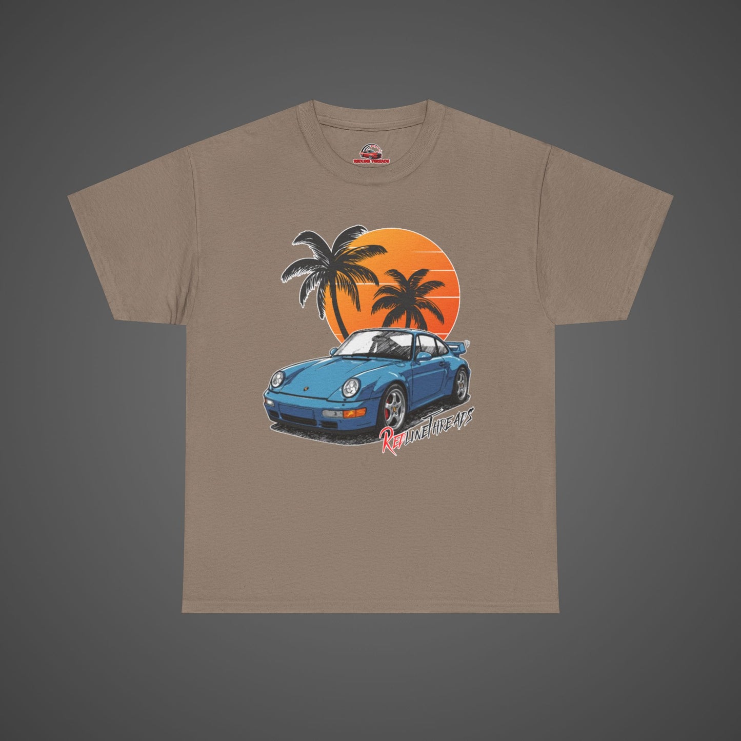 RedlineThreads Porsche Sunset Tee