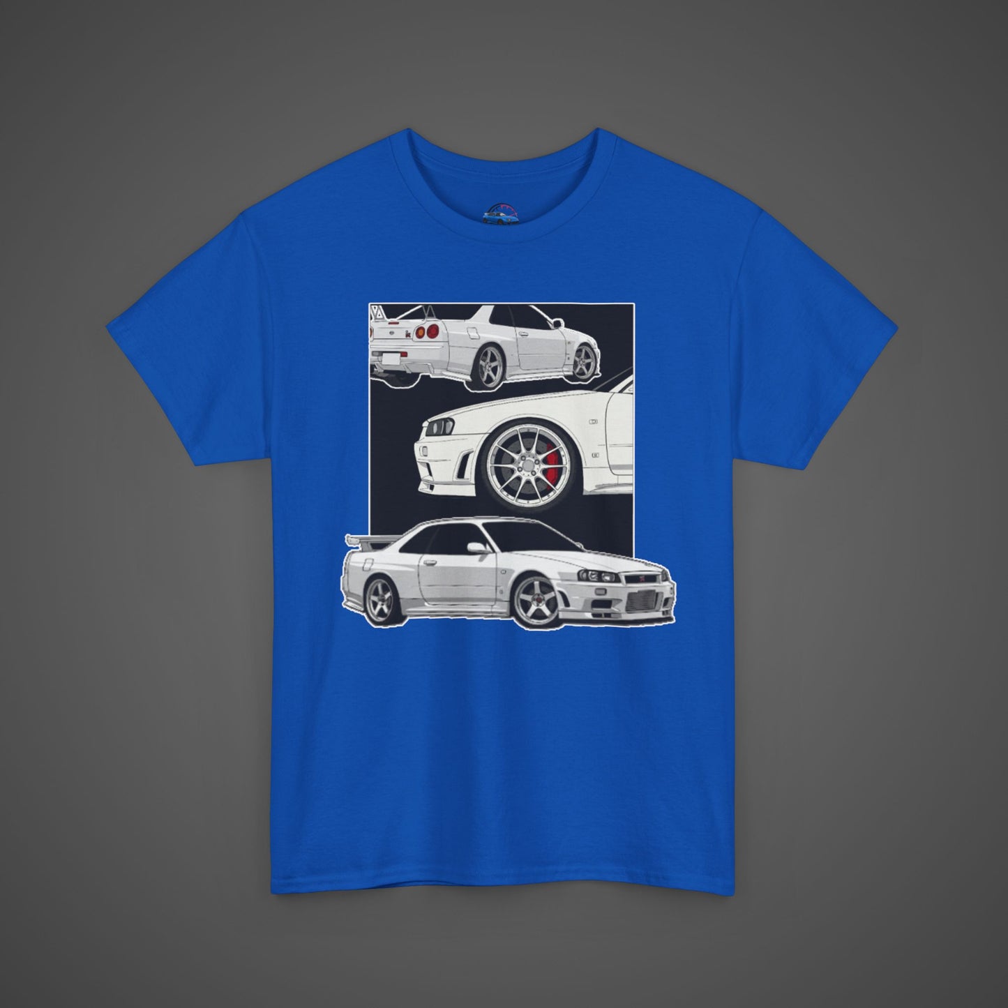 Vintage Trio Skyline R34 Design Tee