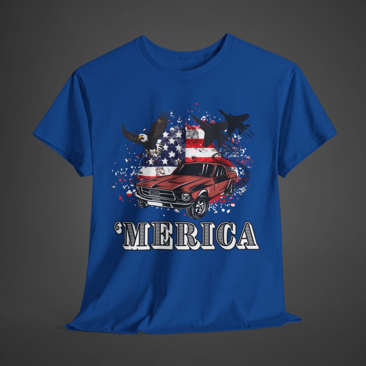 'MERICA - Patriotism Enthusiast Tee