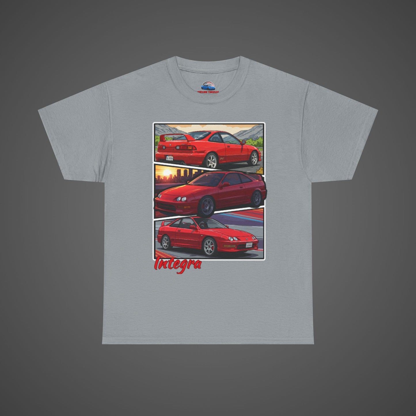Integra Comic Panel Design - Vintage Streetwear