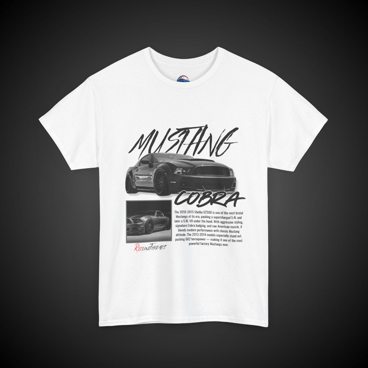 Mustang Cobra Graphic Tee - Street Icons