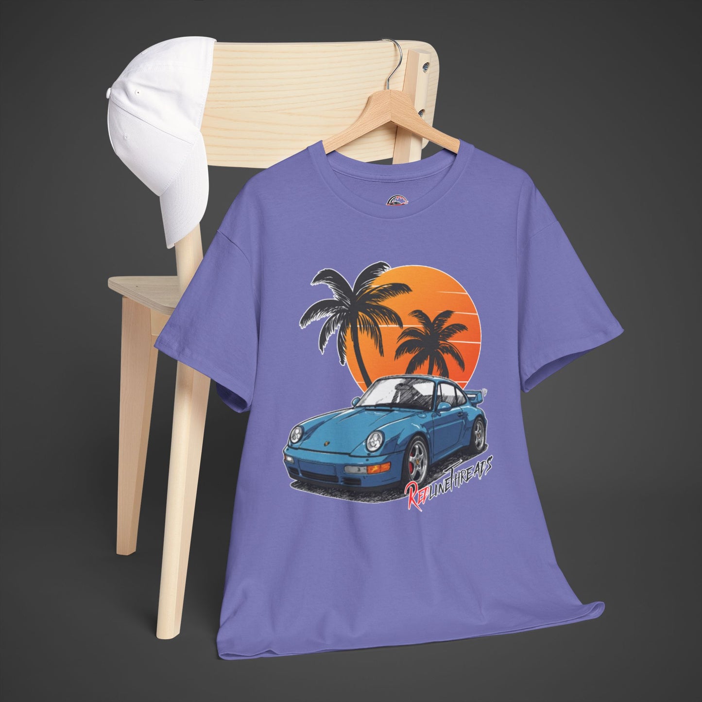 RedlineThreads Porsche Sunset Tee