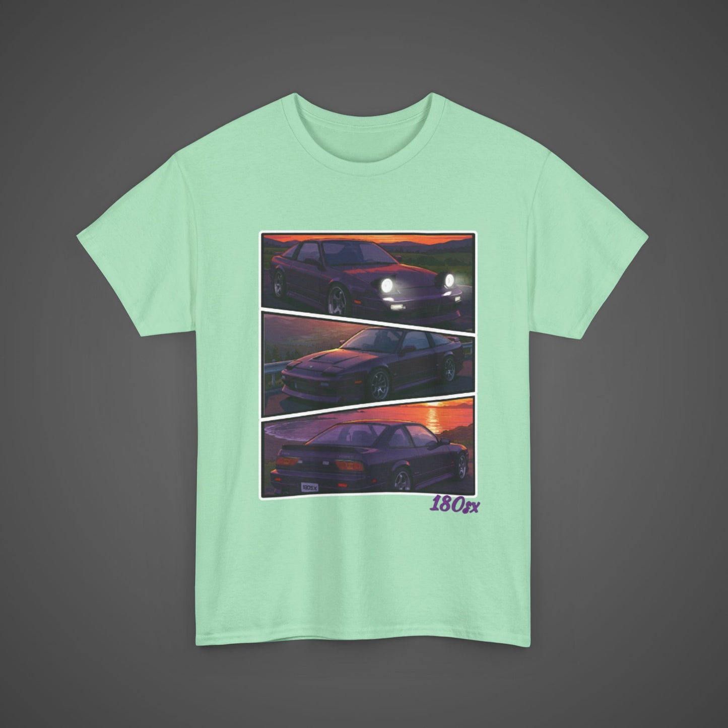 180sx Sunset Comic Design - Vintage Streetwear
