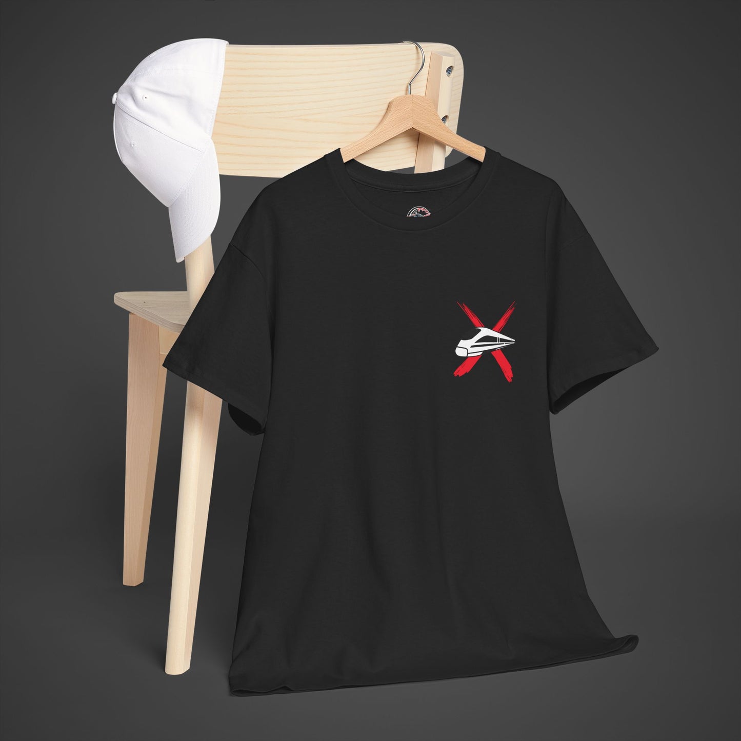 "Build a track not a rail" T-Shirt - Local Streetwear
