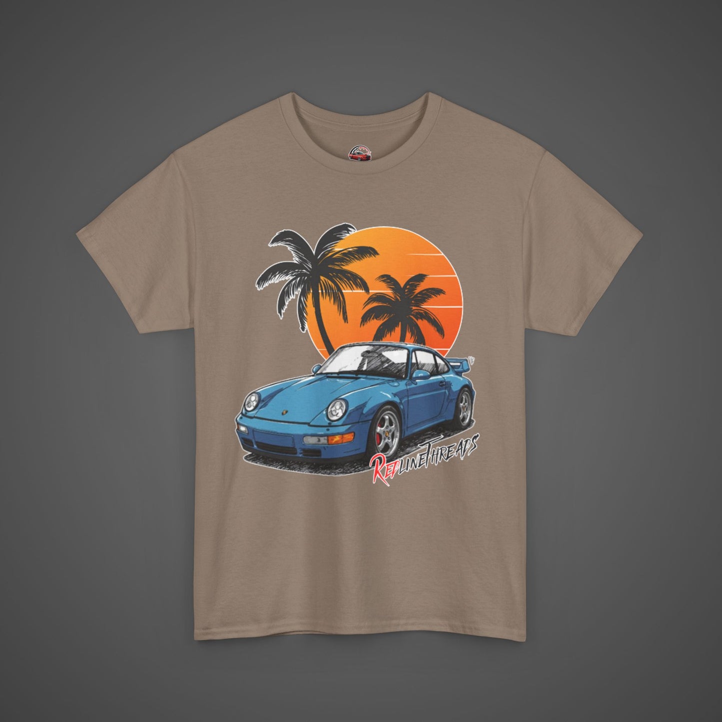 RedlineThreads Porsche Sunset Tee