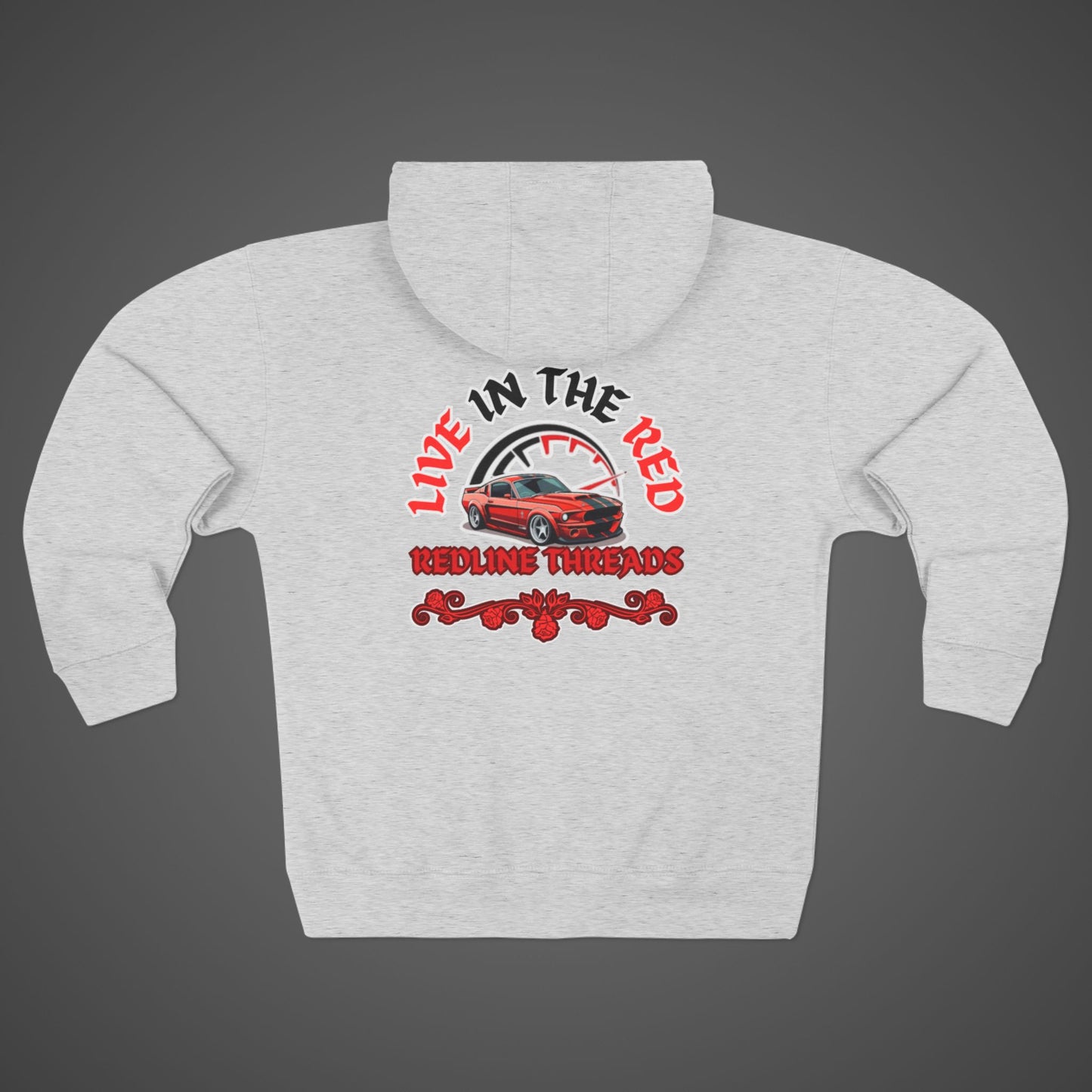 Live In the Red Hoodie - RedlineThreads official