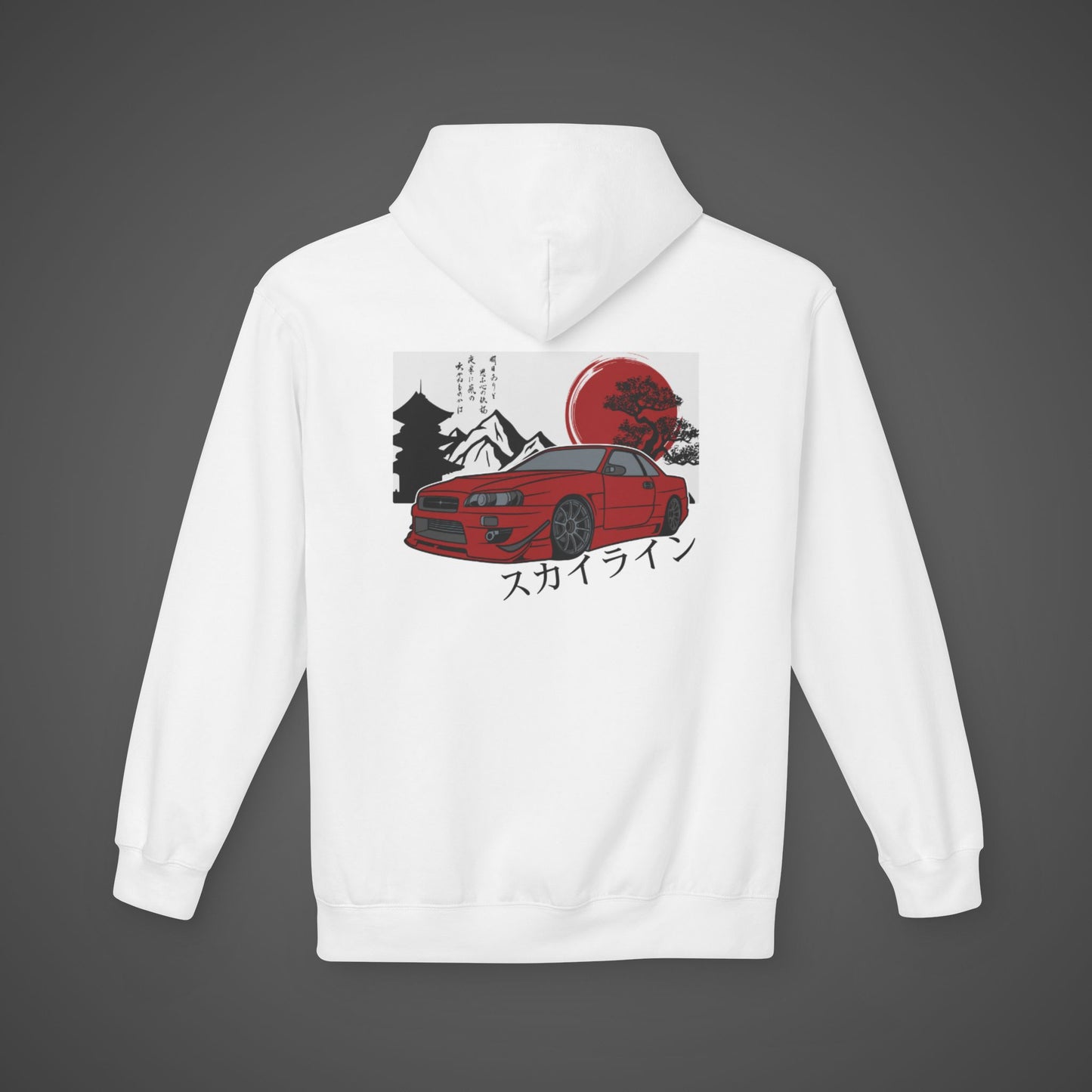 Skyline Hoodie - Japanese Background