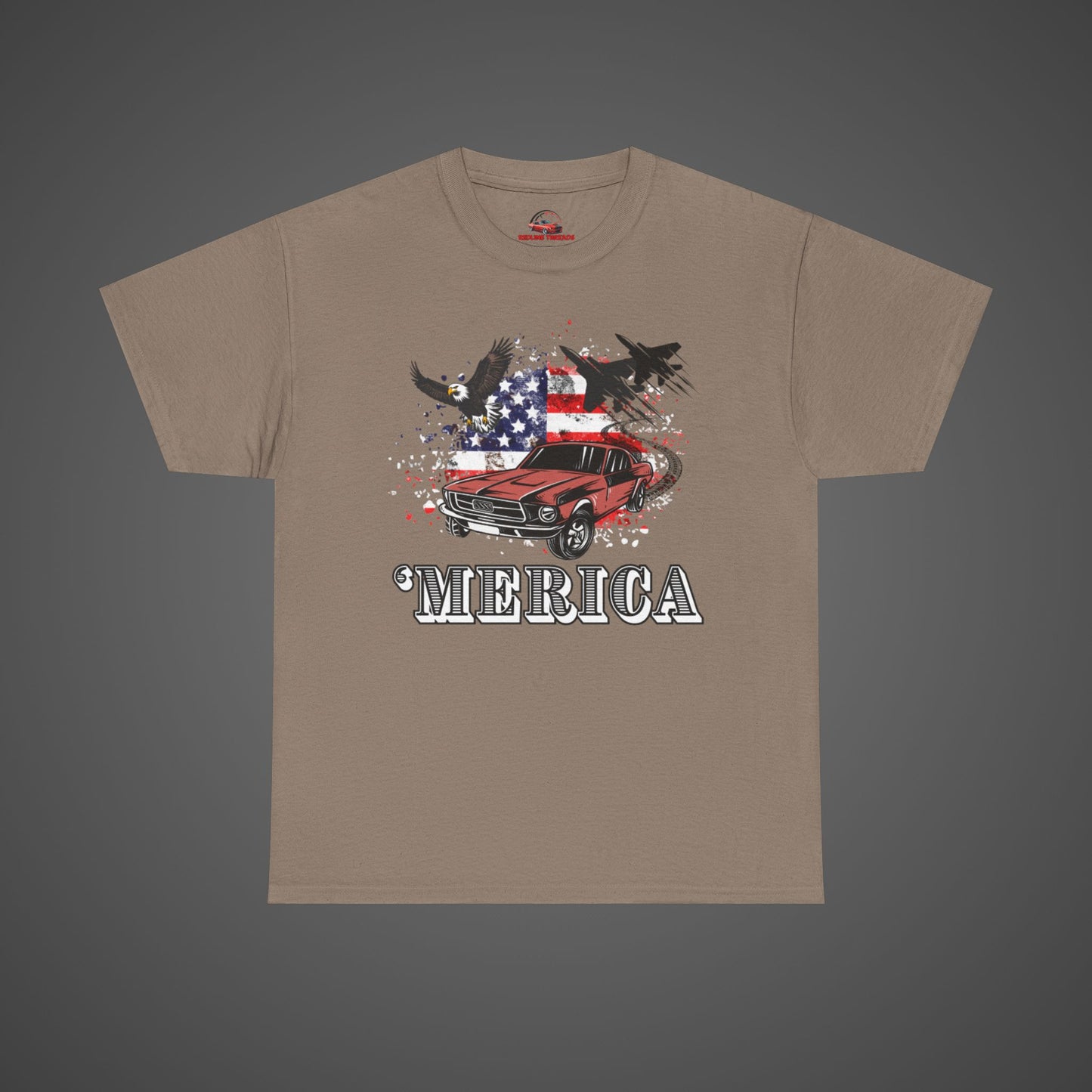 'MERICA - Patriotism Enthusiast Tee
