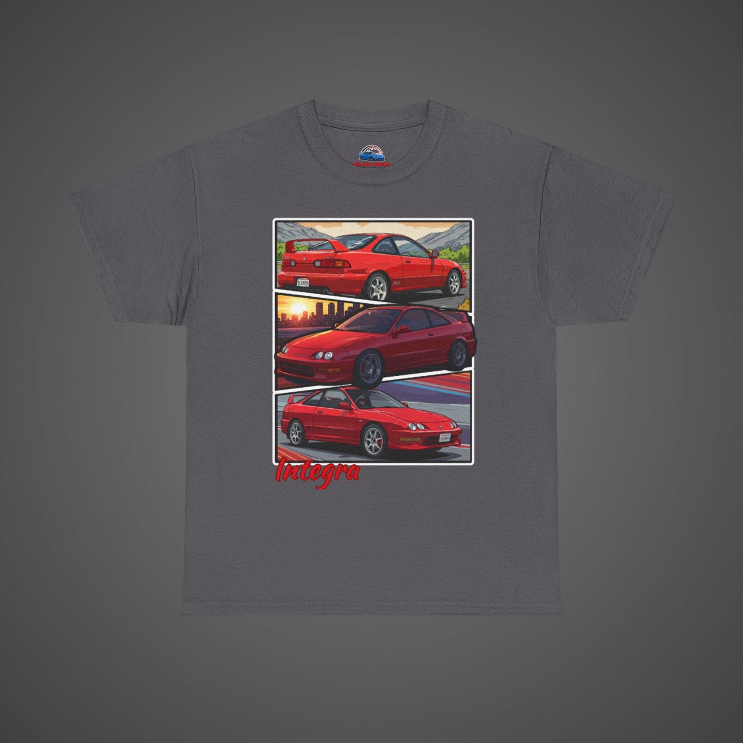 Integra Comic Panel Design - Vintage Streetwear