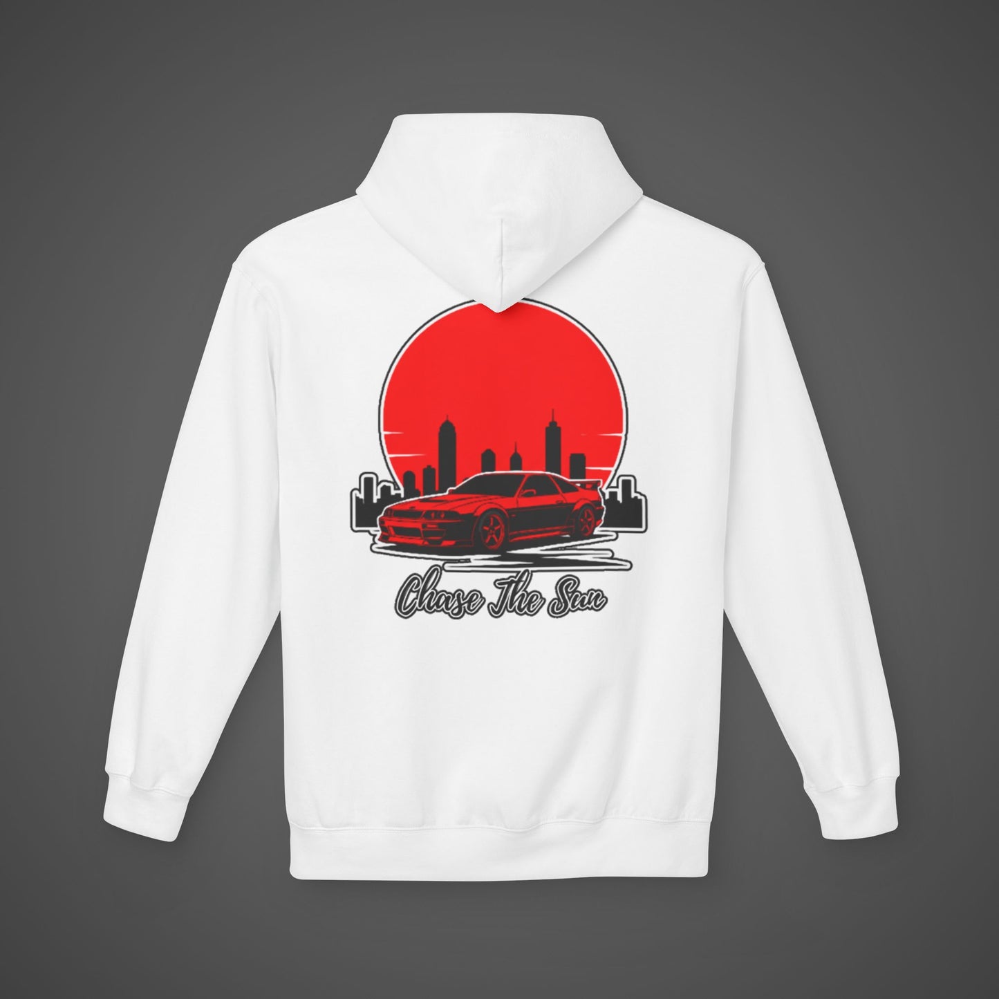 Chase The Sun Fleece Hoodie - Unisex Midweight Softstyle Lifestyle Apparel
