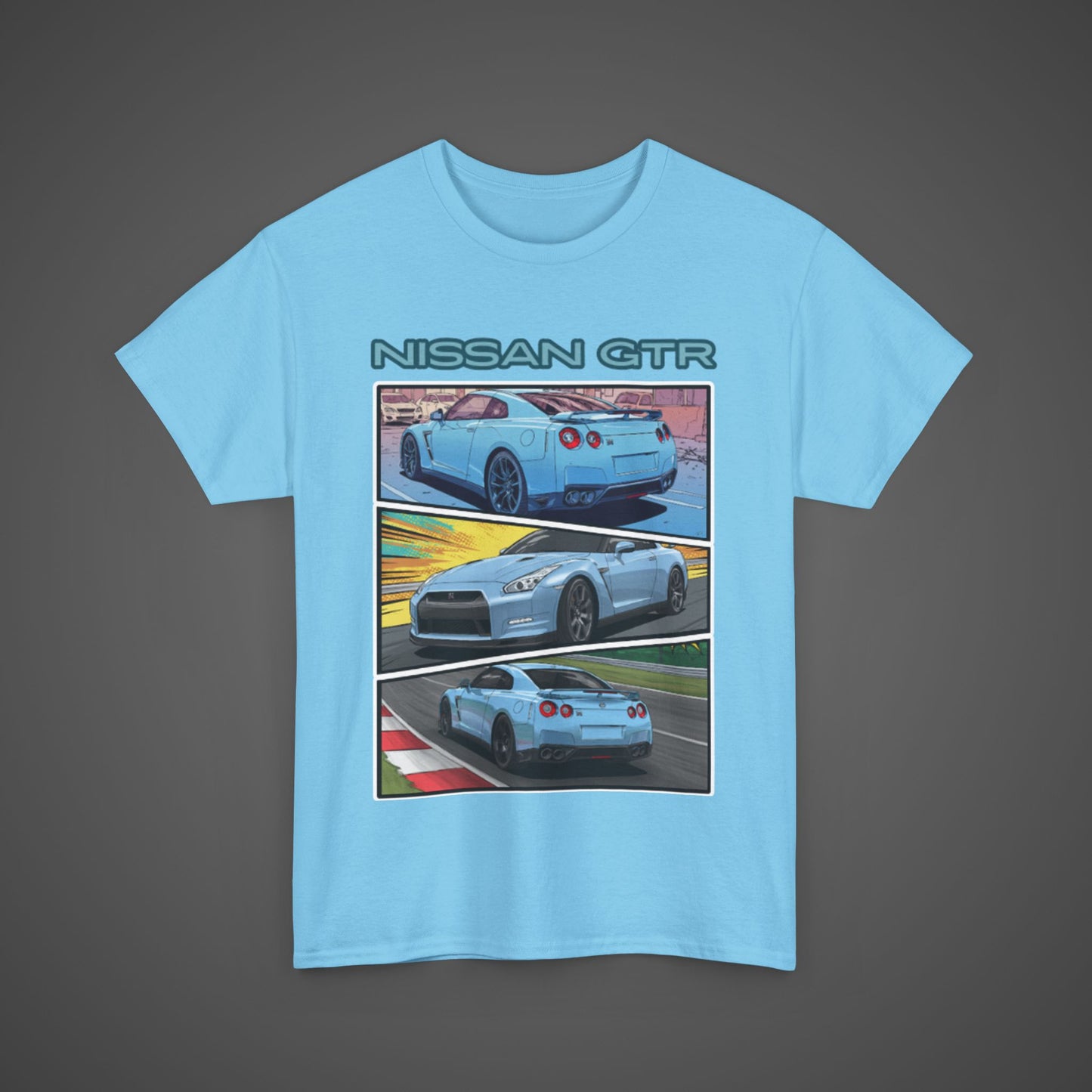 Nissan GTR Comic Tee - Vintage Streetwear