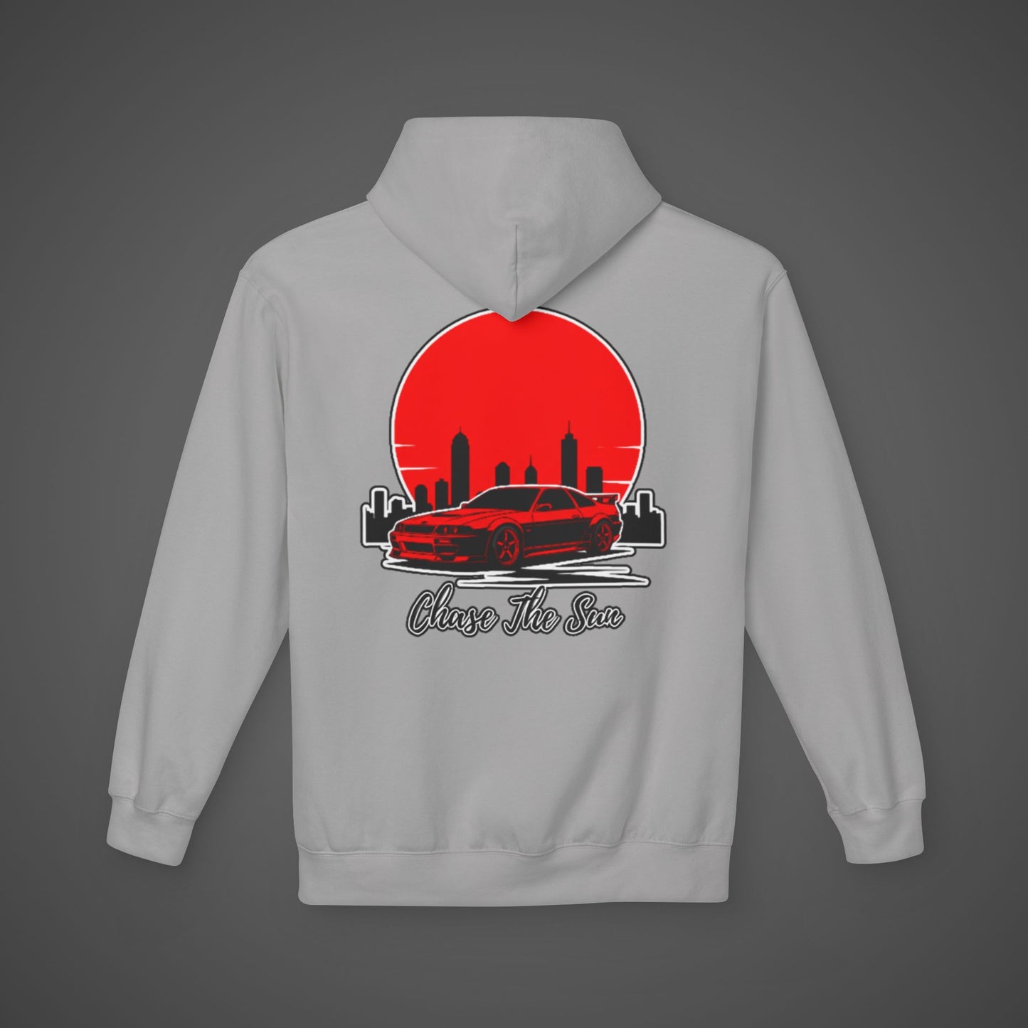 Chase The Sun Fleece Hoodie - Unisex Midweight Softstyle Lifestyle Apparel