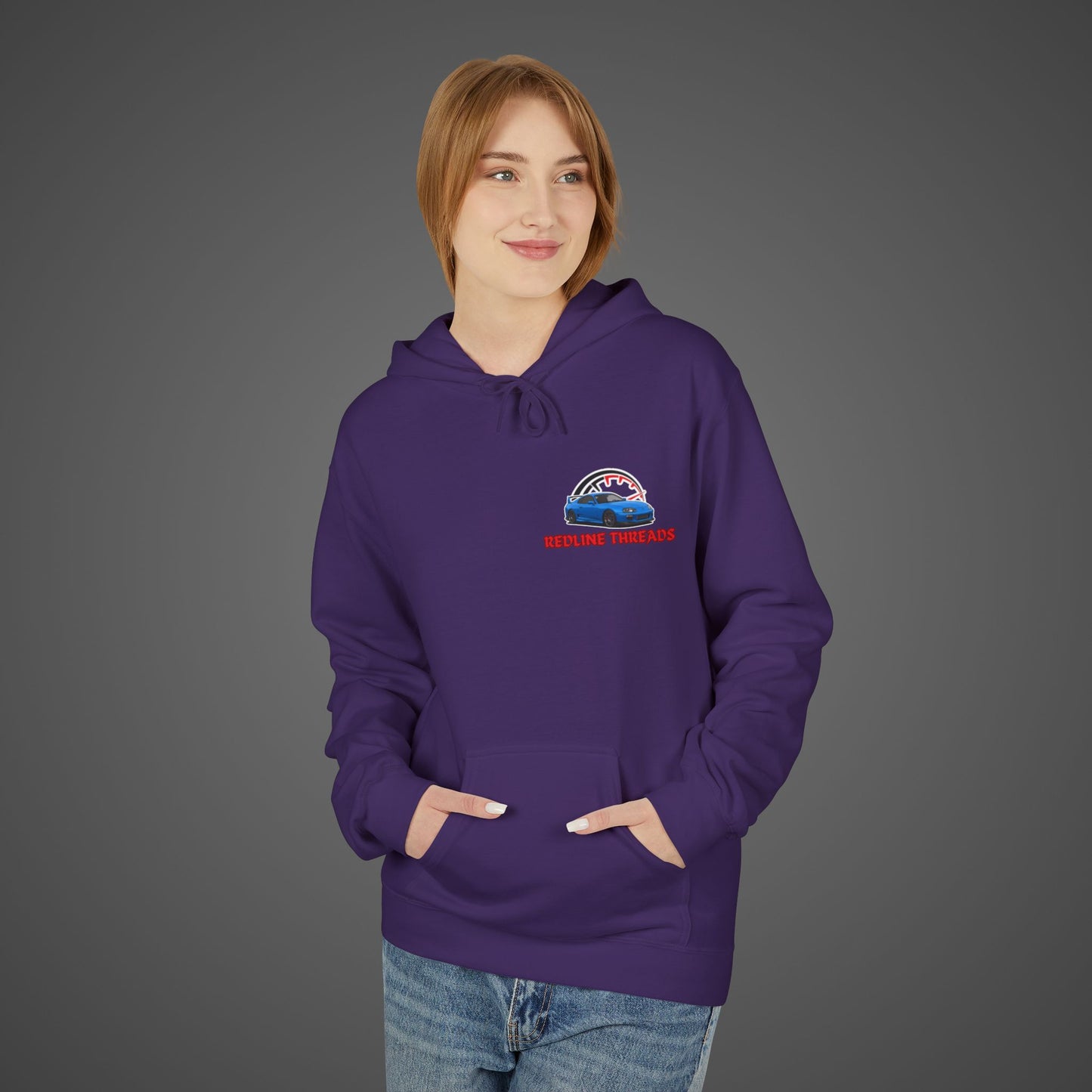Chase The Sun Fleece Hoodie - Unisex Midweight Softstyle Lifestyle Apparel