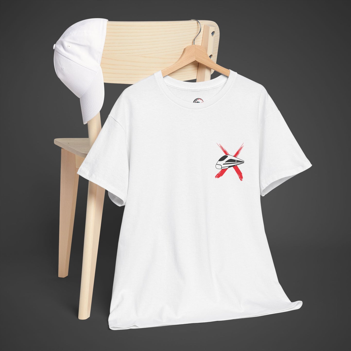 "Build a track not a rail" T-Shirt - Local Streetwear