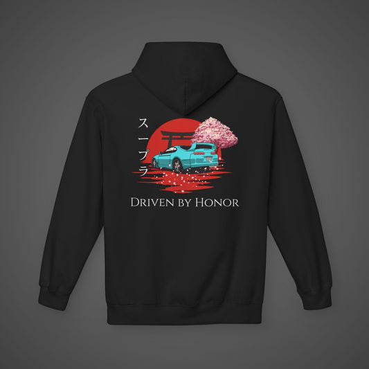 Driven by Honor Fleece Hoodie – Japanese Car Culture