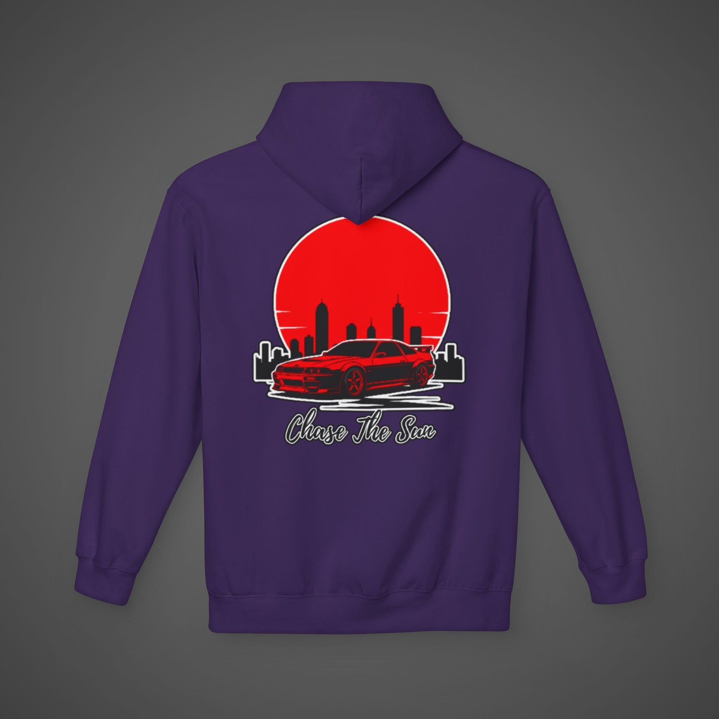 Chase The Sun Fleece Hoodie - Unisex Midweight Softstyle Lifestyle Apparel
