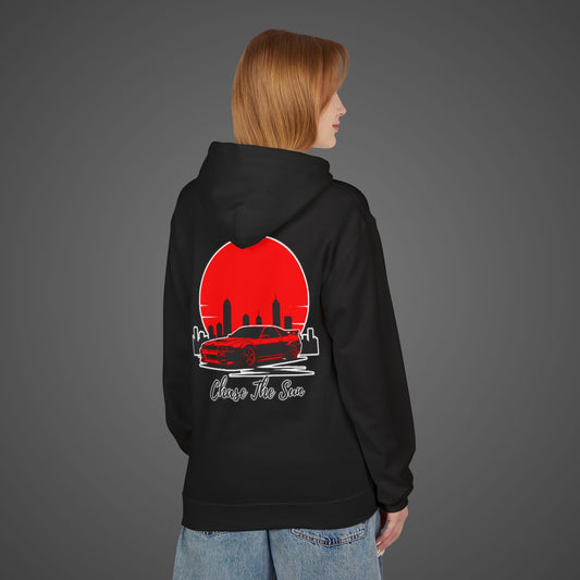 Chase The Sun Fleece Hoodie - Unisex Midweight Softstyle Lifestyle Apparel