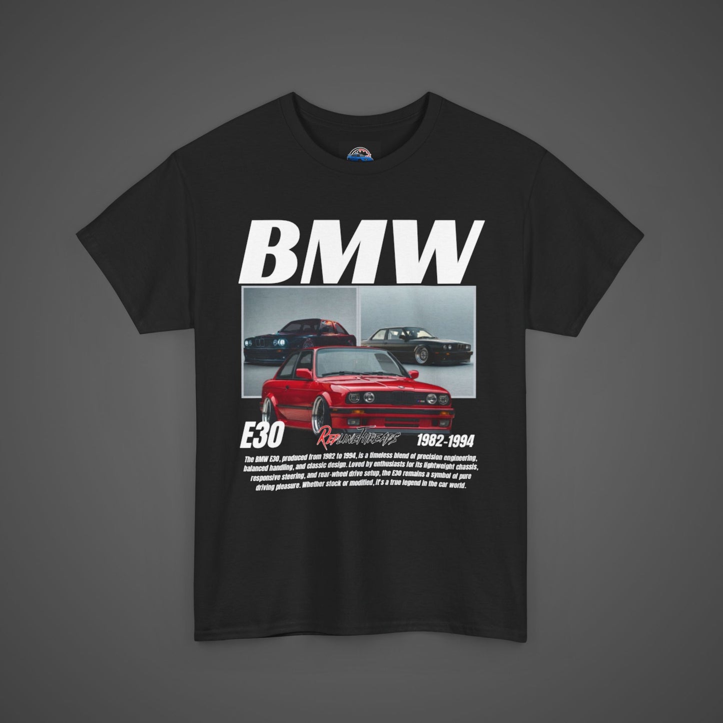 BMW 3 E30 T-Shirt -Street Icons