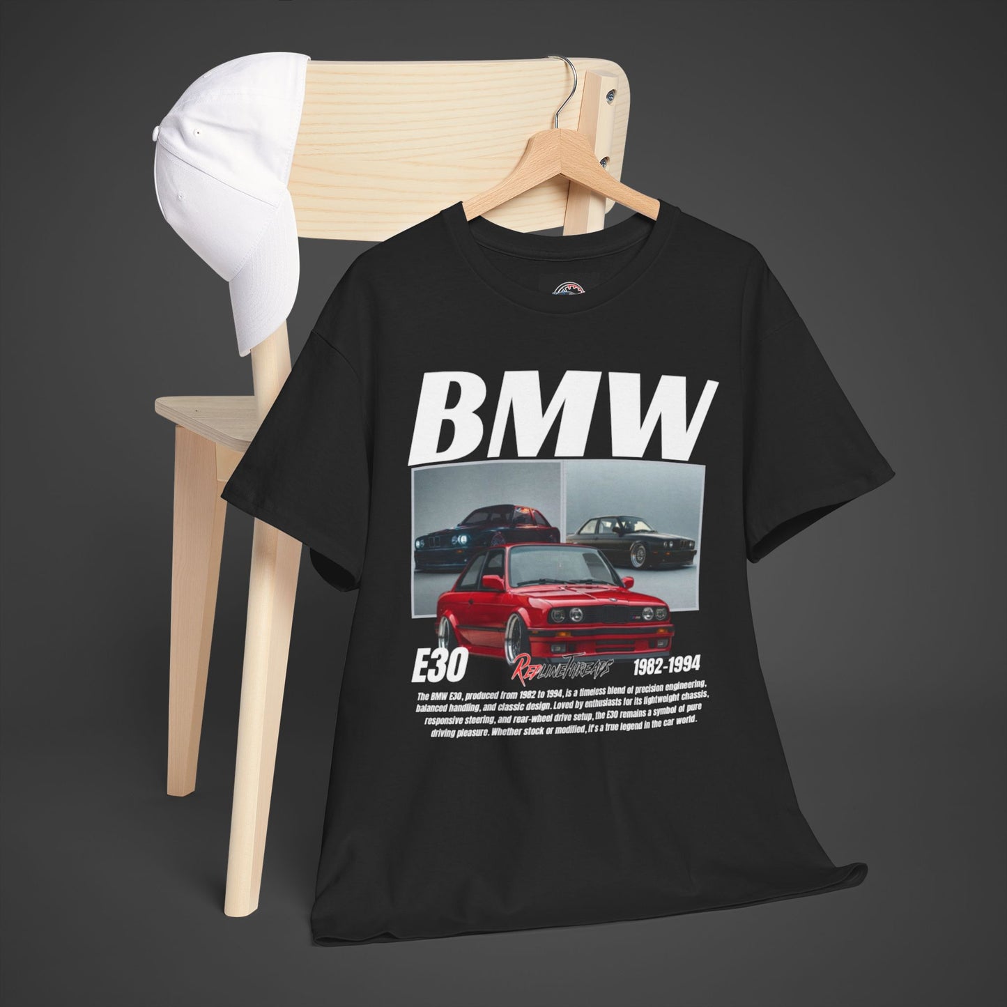 BMW 3 E30 T-Shirt -Street Icons
