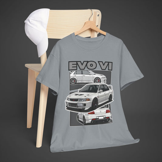 EVO VI Car Enthusiast Tee - Casual Streetwear
